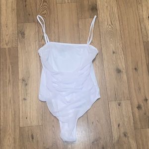 Pretty little thing White Bodysuit